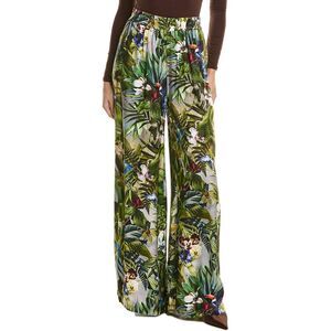 L’Agence Womens L'agence Lillian Wide Leg Pant, Green